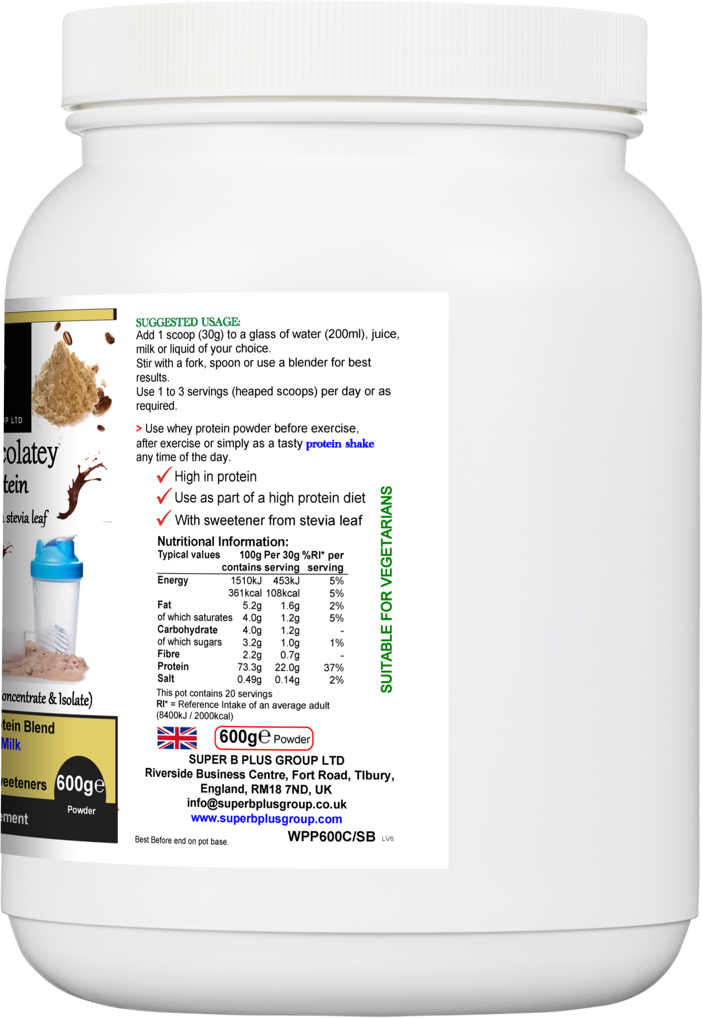 Super Chocolatey Whey Protein